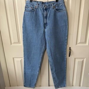 Vintage Levi’s 550 Relaxed Fit Tapered Leg Mom Jeans Womens Size 16 WL Mom Jeans